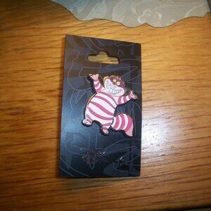 Cheshire Cat Holding His Hands Out in Surprise Alice In Wonderland Disney Pin